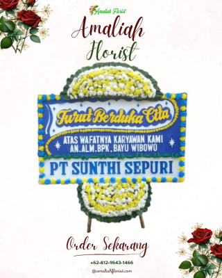 Papan Bunga Duka di Palabusa