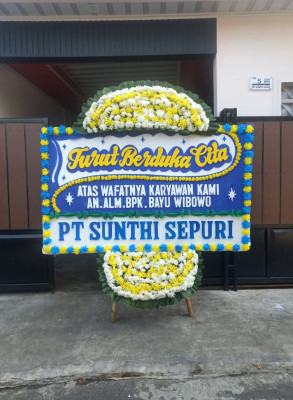 Papan Bunga Duka di Palabusa